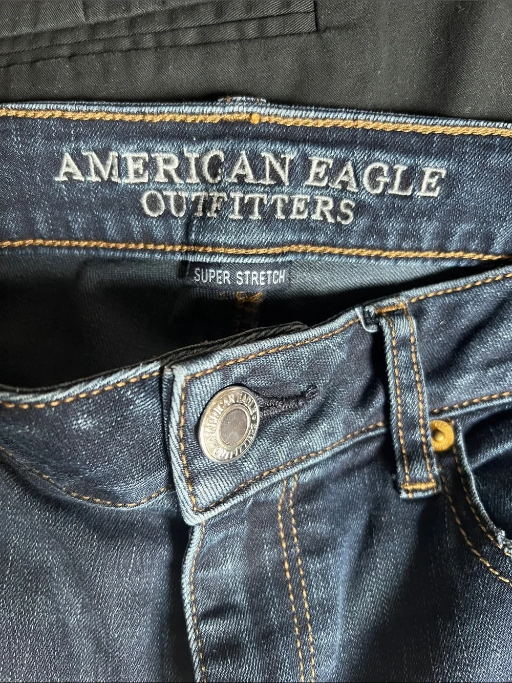 aerie Dark Blue Denim Cutoff Shorts Duo - Frayed Hem Styles